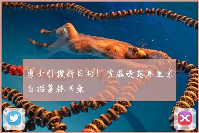 勇士引援新目标！贾磊透露库里亲自招募林书豪